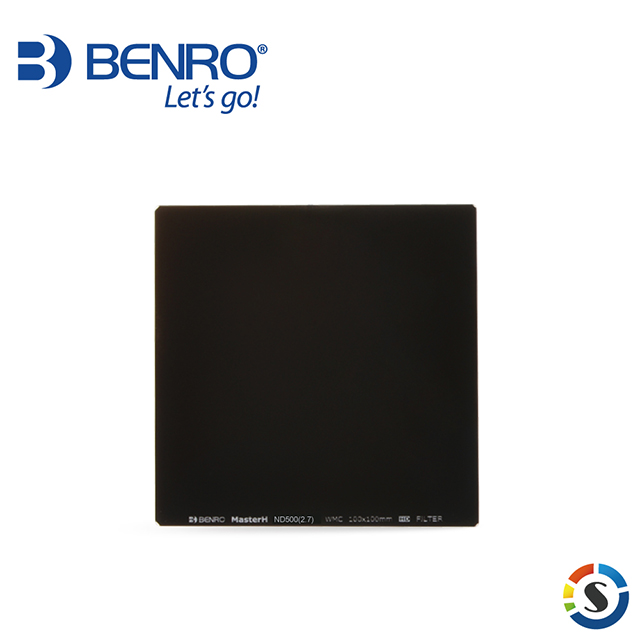 BENRO 百諾 鋼化方型減光鏡MASTER Harden ND500 (2.7) 100X100mm