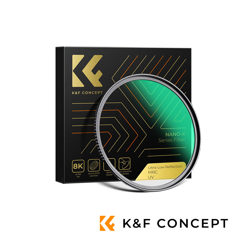 K&F K&F Nano-X 鈦鍍膜超低反射 UV濾鏡 77mm 公司貨