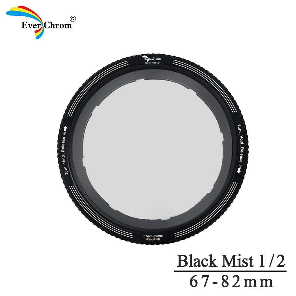 EverChrom 彩宣 RevoRing Black Mist 1/2快速接環圓型黑柔焦鏡[鏡頭適用67-82mm]
