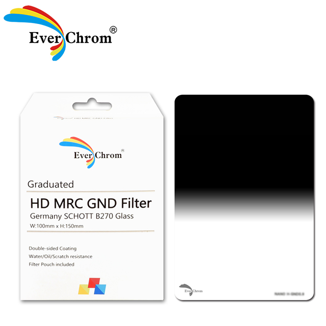EverChrom 彩宣  Hard-GND 0.9 方形硬漸層鏡內附磁鐵框 (市價$1050)