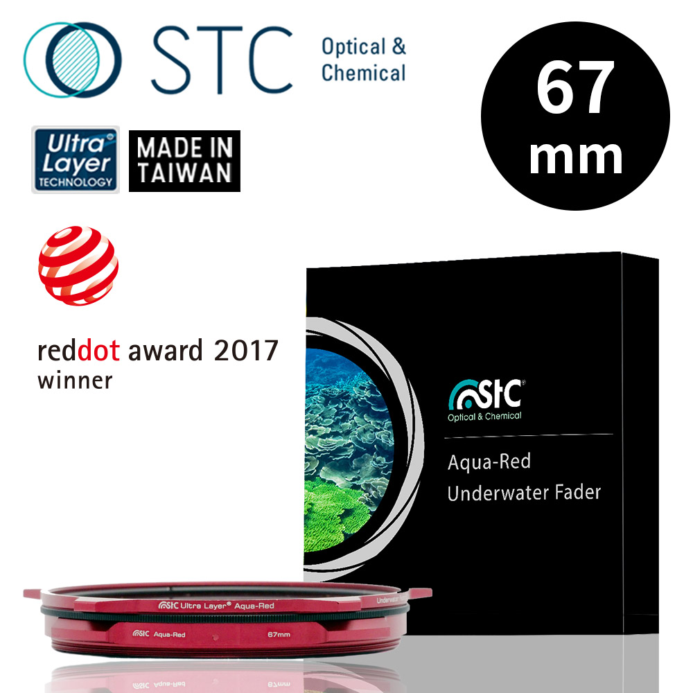 STC [] Aqua-Red Underwater Fader 67mm 水深調整式潛水濾鏡