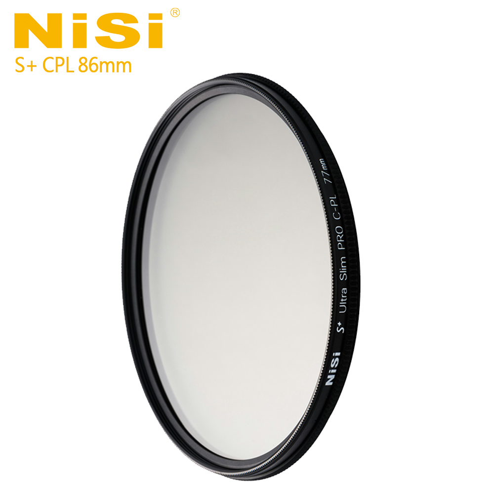NiSi 耐司 S+CPL 86mm Ultra Slim PRO 超薄框偏光鏡（其他規格）