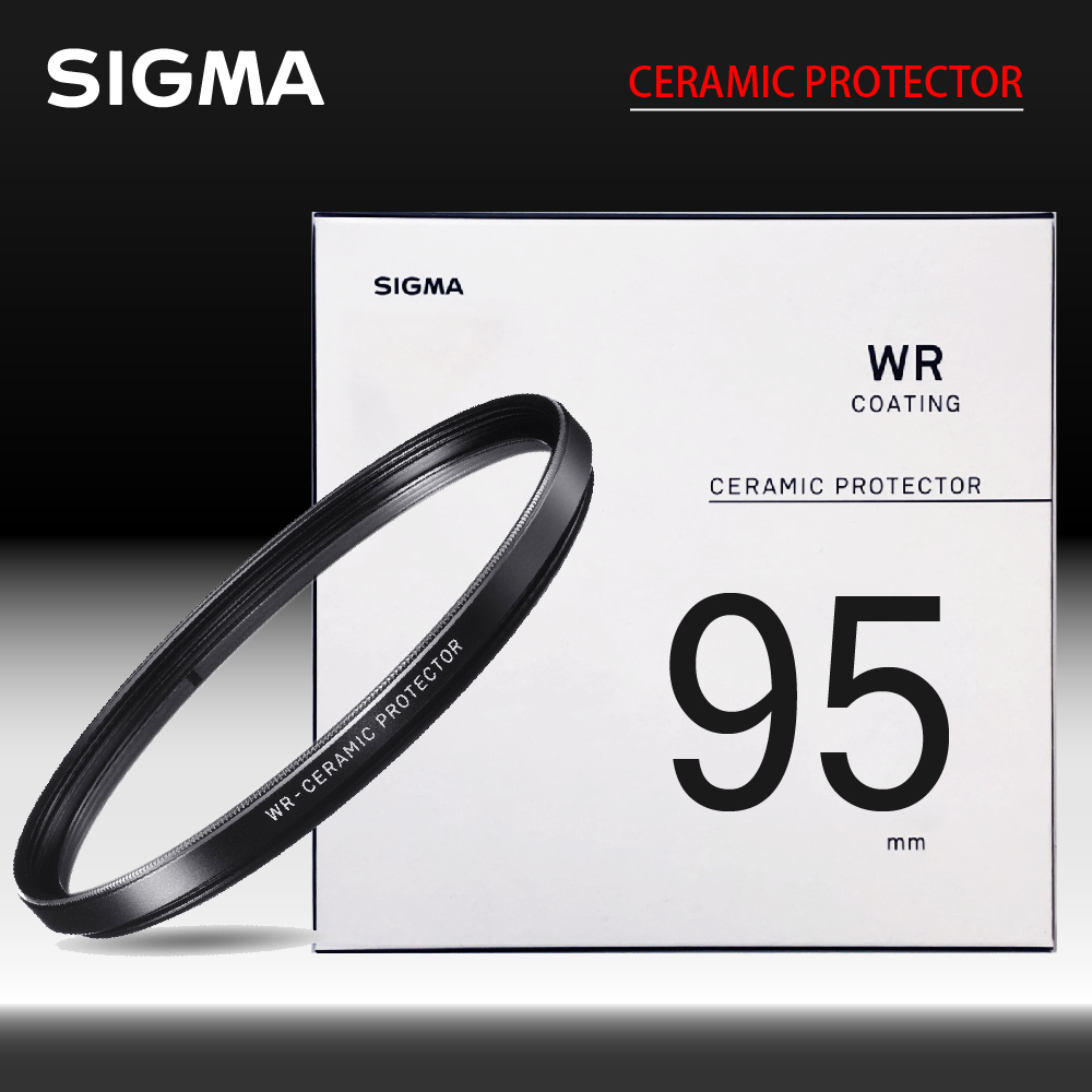 Sigma 適馬 WR CERAMIC PROTECTOR 95mm 陶瓷保護鏡 防撥水 (公司貨)