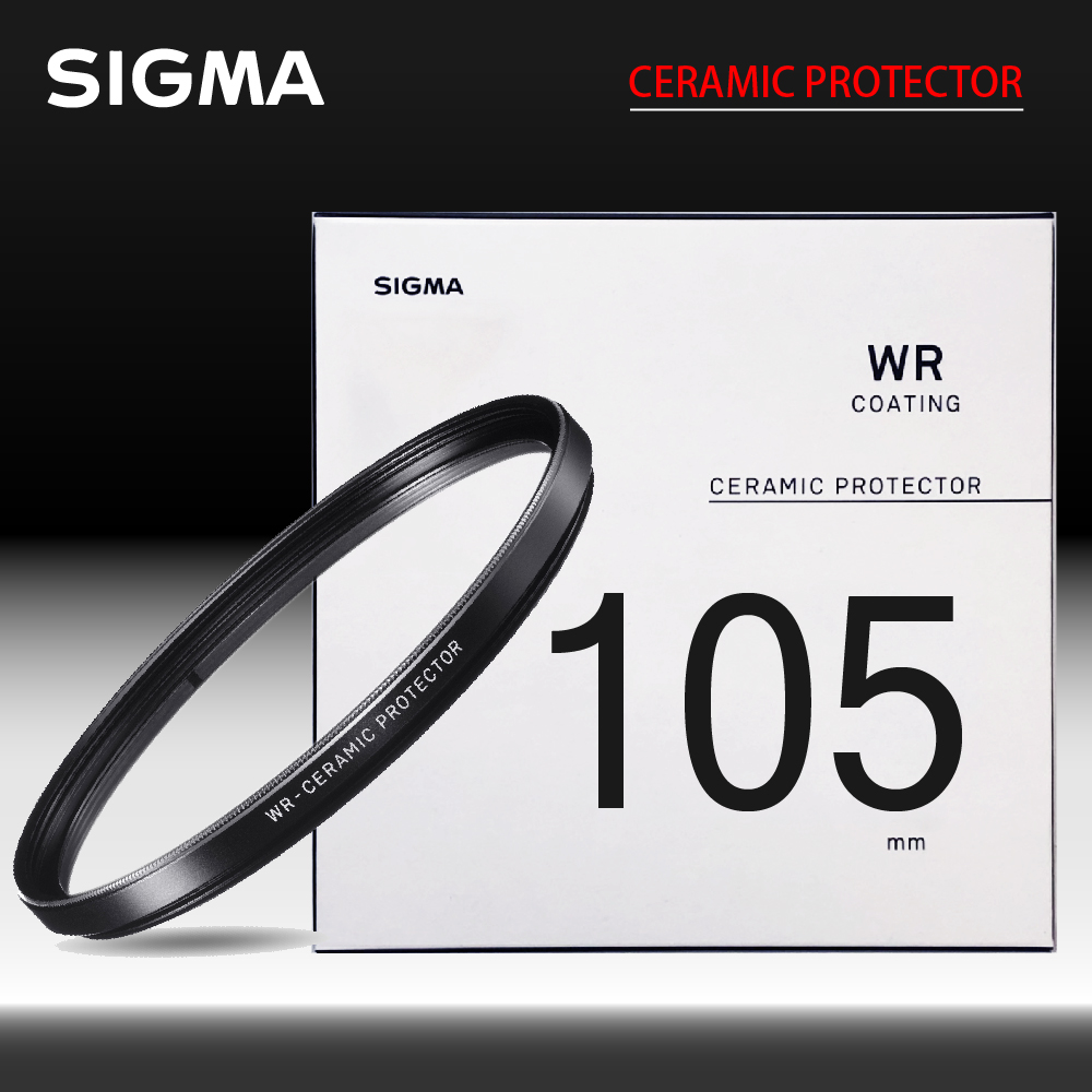 Sigma 適馬 WR CERAMIC PROTECTOR 105mm 陶瓷保護鏡 防撥水 (公司貨)