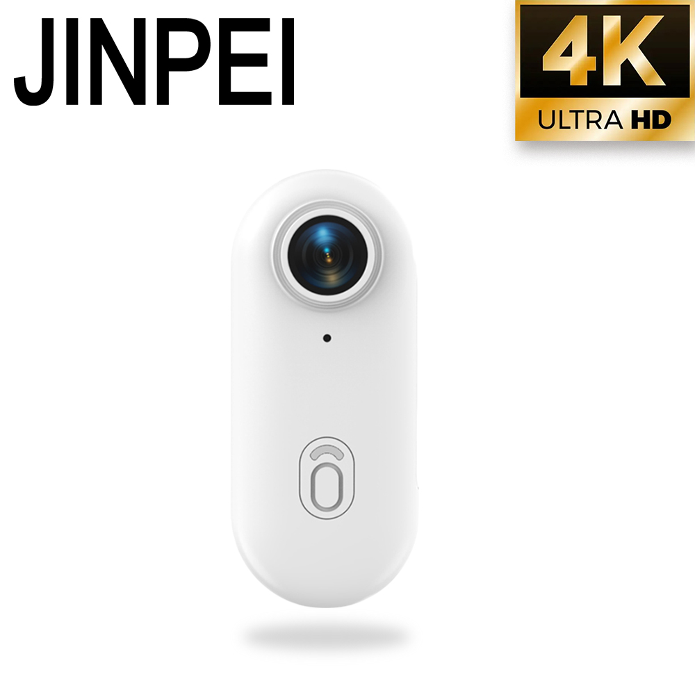 Jinpei 錦沛 自行車 機車錄影、微型、寵物攝影機-白 (贈64GB)