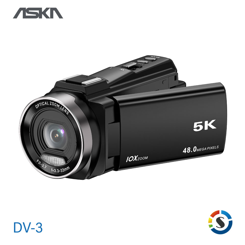 台灣品牌 ASKA DV-3 光學變焦攝影機(套組2)