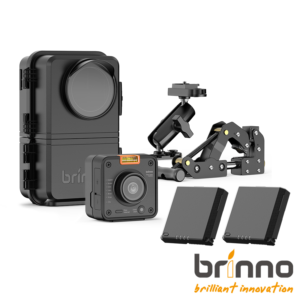 brinno |買就送基本安裝|Wi-Fi & 4K 建築工程縮時相機套組(標準版)BCC5000