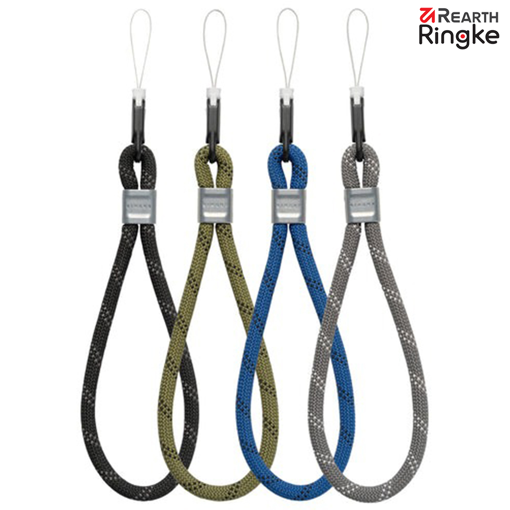 Ringke ｜Rearth [ Rope Hand Strap ] 金屬扣繩索手腕掛繩