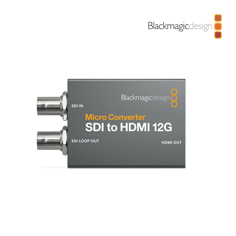 Blackmagic Design BMD Micro Converter SDI to HDMI 12G 微型廣播級