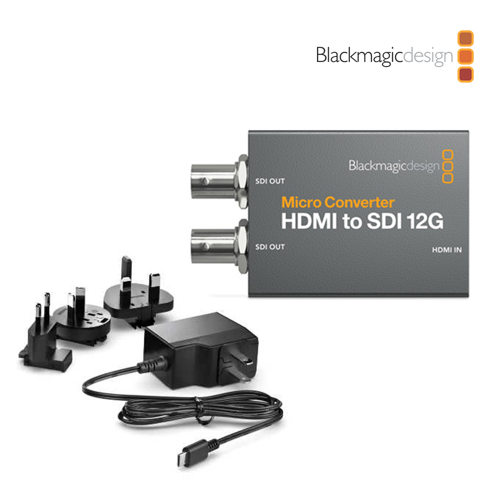 Blackmagic Design BMD Micro Converter SDI to HDMI 12G 微型廣播級