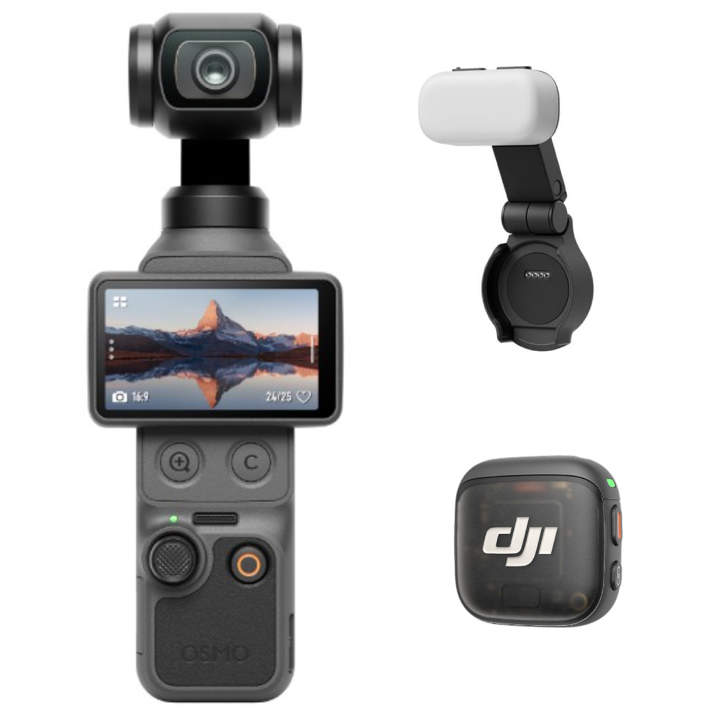 DJI 大疆 Osmo Pocket 4 全能套裝 + 128G U3 記憶卡 (POCKET4,公司貨)