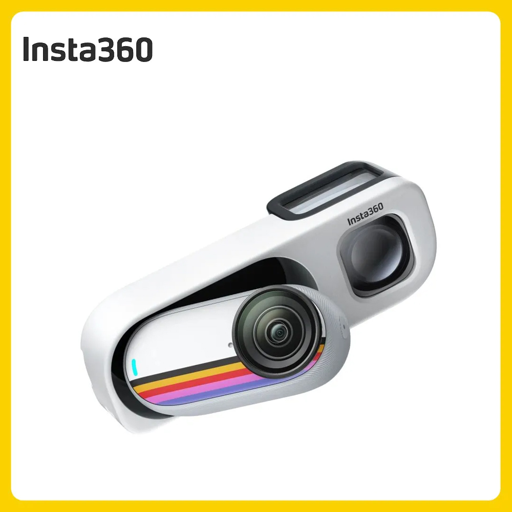 Insta360 GO 3S 防抖相機 128GB復古玩家限定版 靈動白 (先創公司貨)