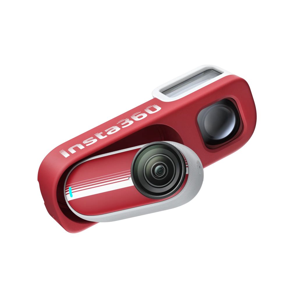 Insta360 GO3S 防抖相機128GB復古玩家限定版經典紅(先創公司貨)