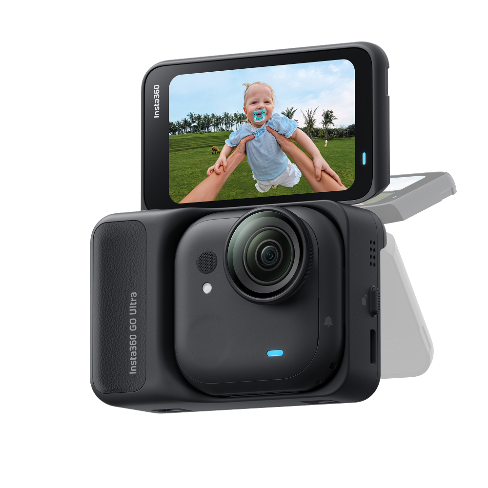 Insta360 GO Ultra 防抖運動相機標準版黑色(先創公司貨)