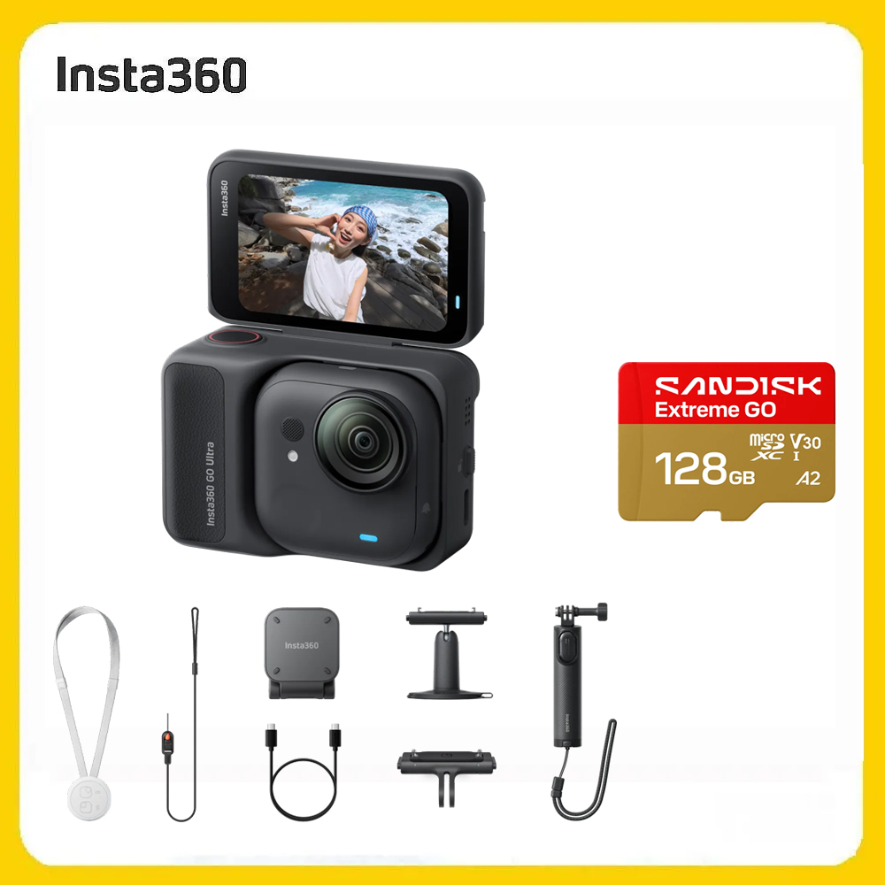 Insta360 GO Ultra 創作者套裝 星曜黑 (先創公司貨)(其他規格)