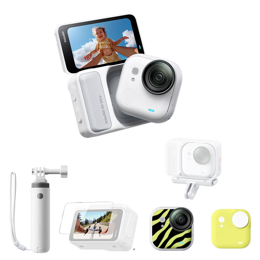 Insta360 GO Ultra 微型4K相機 運動攝影機 標準套裝 公司貨