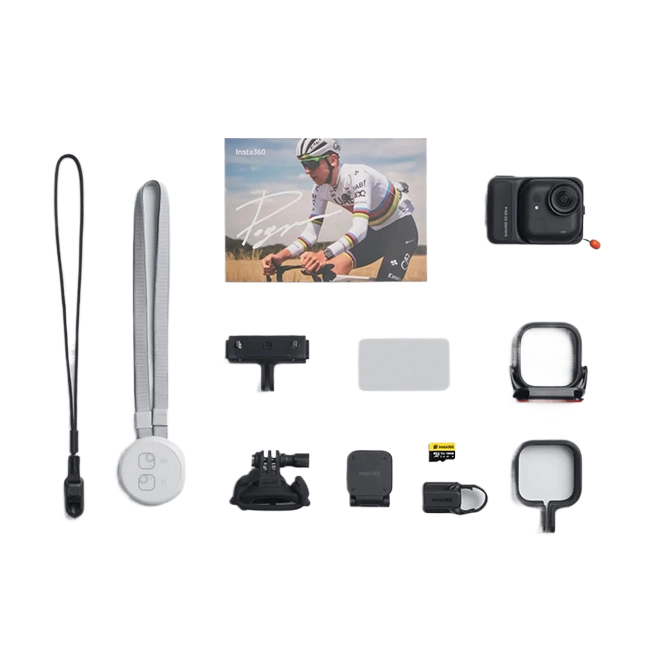 Insta360 GO Ultra 騎行特製禮盒 騎行套組 運動相機 黑色 公司貨