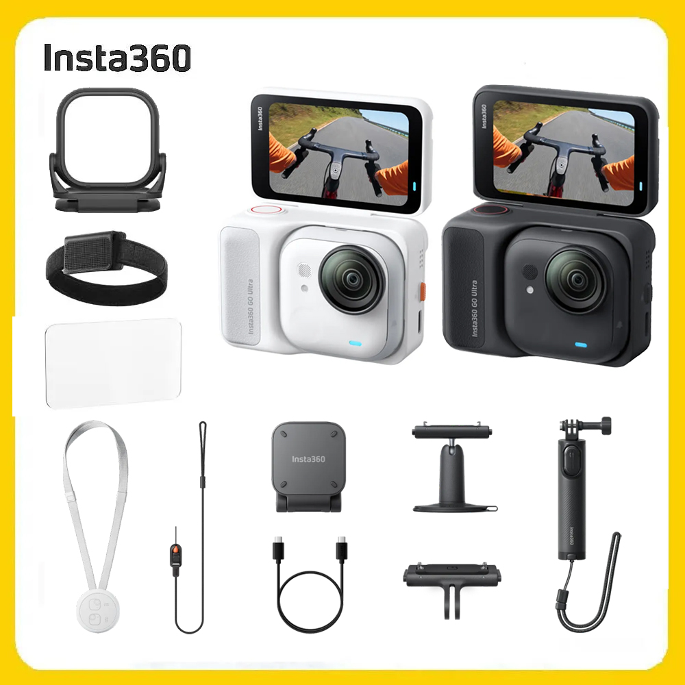 Insta360 GO Ultra 創作者公路騎行第一人稱視角套裝 (先創公司貨)