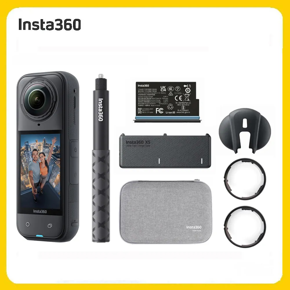 Insta360 X5 8K全景運動相機 萬能套裝 (先創公司貨)(其他規格)