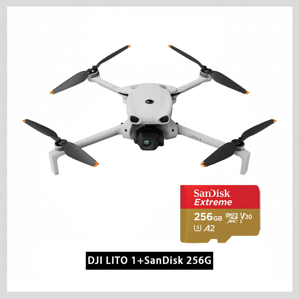 DJI 大疆 LITO 1+SanDisk 256G 空拍機/無人機 |全新迷你輕量免註冊|全向避障 公司貨