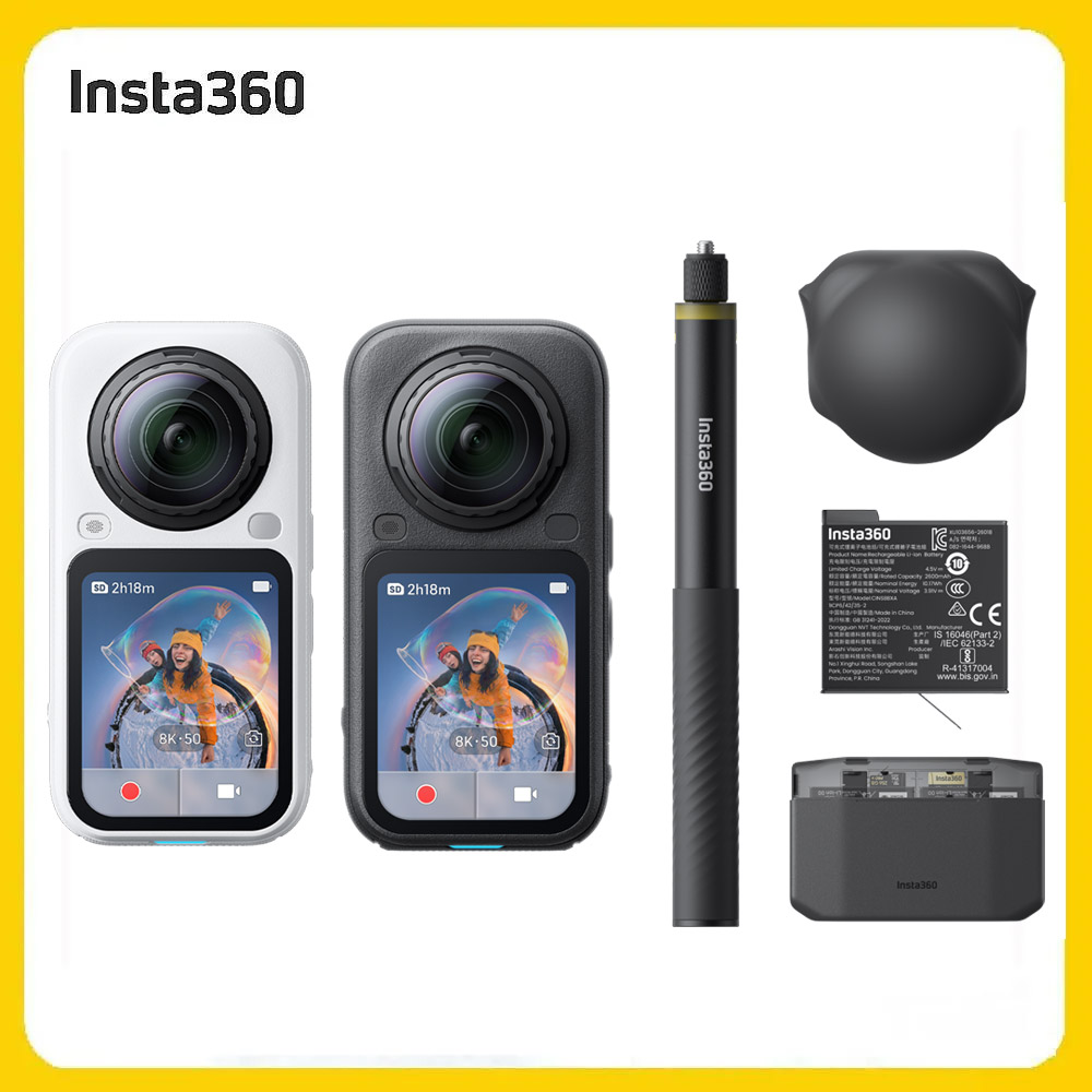 Insta360 X6 8K全景運動相機 萬能套裝 (先創公司貨)