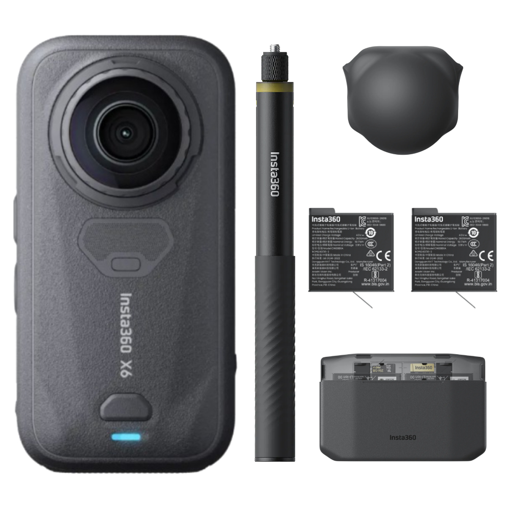 Insta360 X6 萬能套裝 全景相機 360° 運動相機(公司貨)（其他規格）