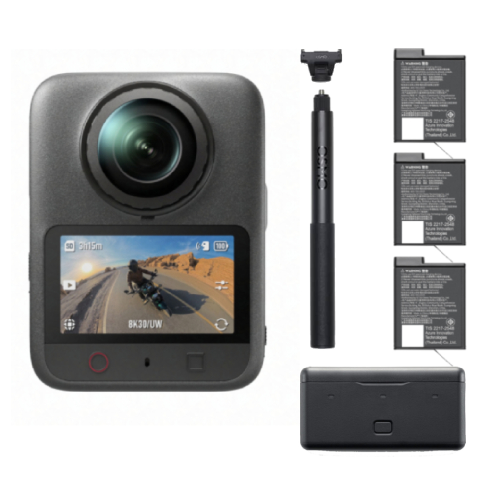 DJI 大疆 Osmo 360 II 二代 暢拍套裝 (Osmo360II 公司貨)全景 運動相機（其他規格）