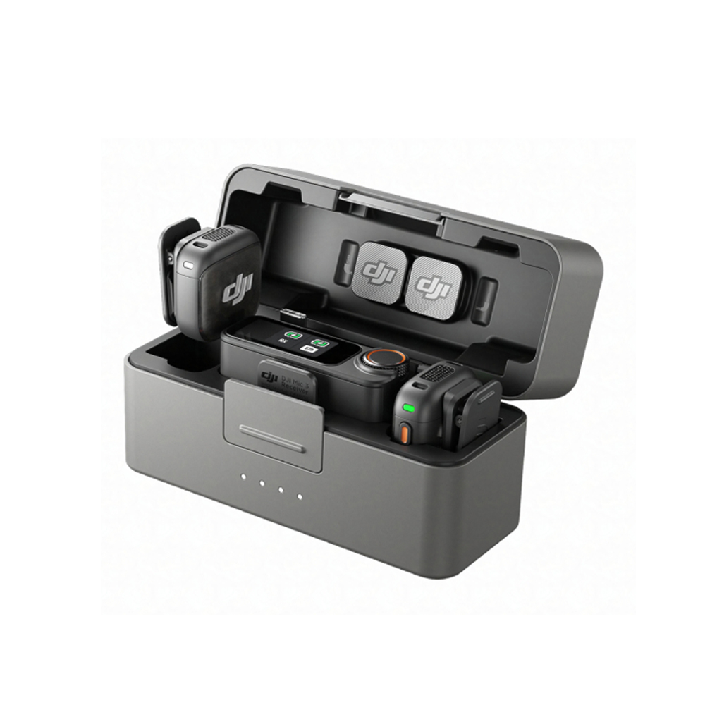 DJI 大疆 MIC 3 無線麥克風 支援四發八收｜雙文件32-bit浮點內錄