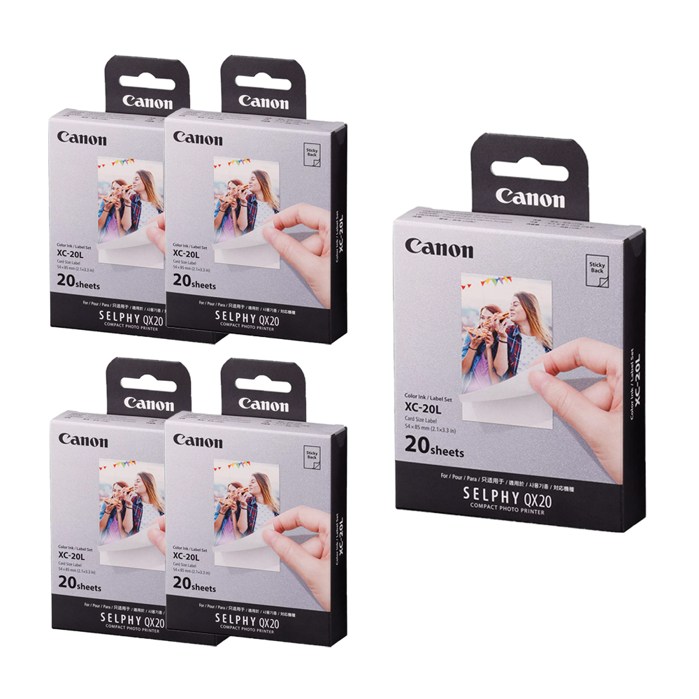 Canon 佳能XC-20L 相印紙公司貨一盒/20入- PChome 24h購物