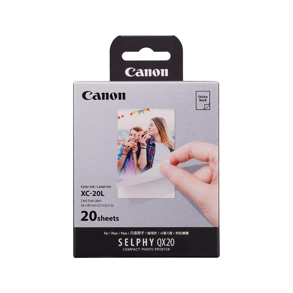 匿名配送　SELPHY SQUARE QX10　XS-20L　未使用品　ポーチ付 Amazon.co.jp: Canon 純正インク+用紙セット セルフィースクエア