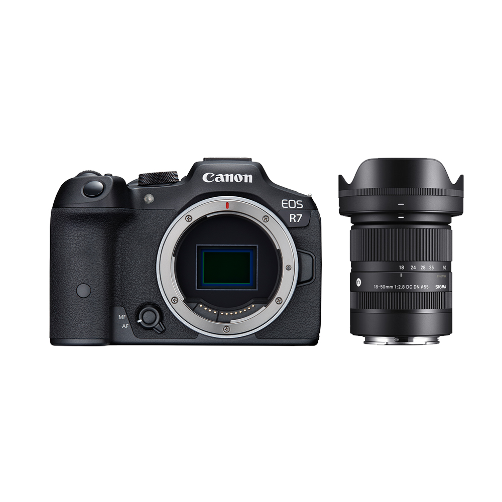 Canon 佳能EOS R7 + Sigma 18-50mm F2.8 DC DN (公司貨) - PChome 24h購物
