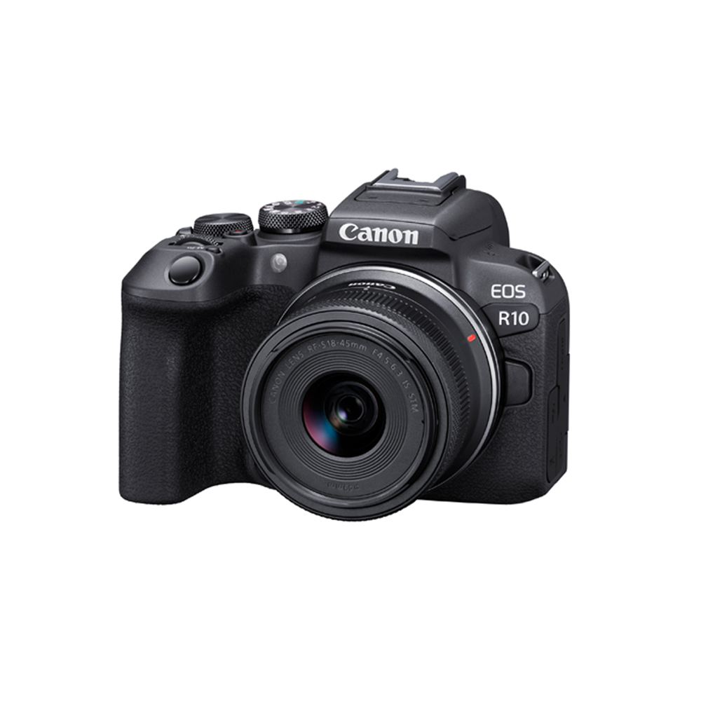 Canon EOS R10 + RF-S18-45mm f/4.5-6.3 IS STM(公司貨) - PChome 24h購物