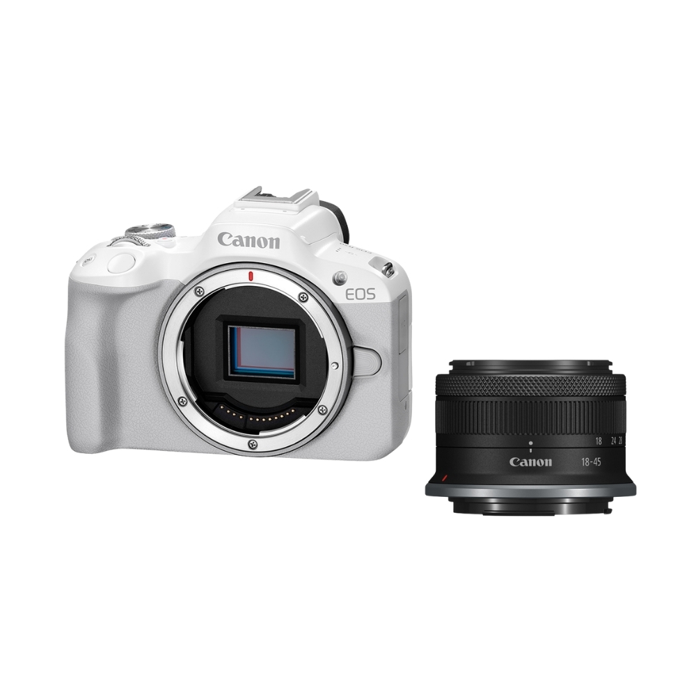 Canon 佳能 EOS R50 + RF-S18-45mm F4.5-6.3 IS STM 單鏡組 公司貨
