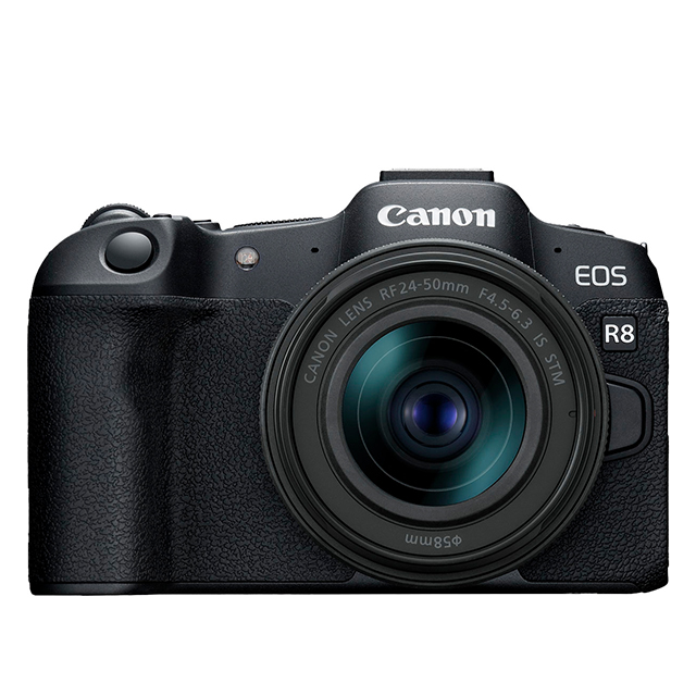 Canon 佳能 EOS R8 + RF24-50mm F/4.5-6.3 IS STM 公司貨