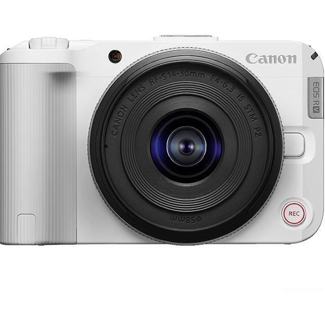 Canon 佳能 EOS R50 V KIT + RF-S14-30mm f/4-6.3 IS STM PZ 白色 公司貨