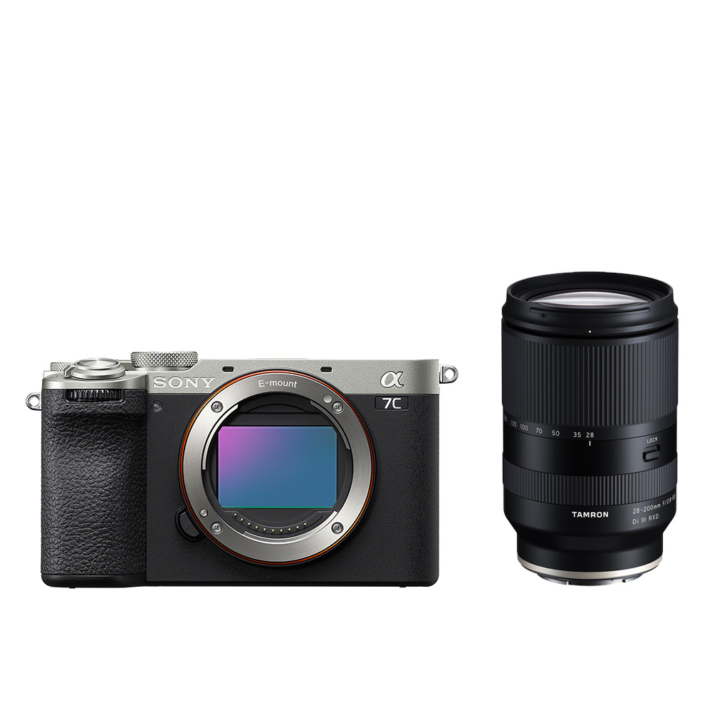 SONY 索尼ILCE-7CM2 A7C II 銀色+ TAMRON 28-200mm A071 (公司貨