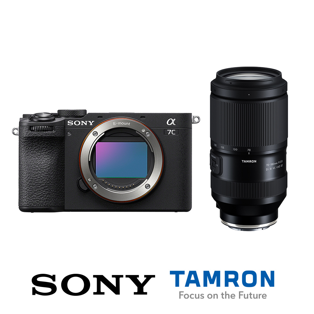 SONY 索尼 Alpha 7C II BODY + TAMRO 70-180mm F/2.8 DiIII VC VXD G2 Sony E 接環 (A065)