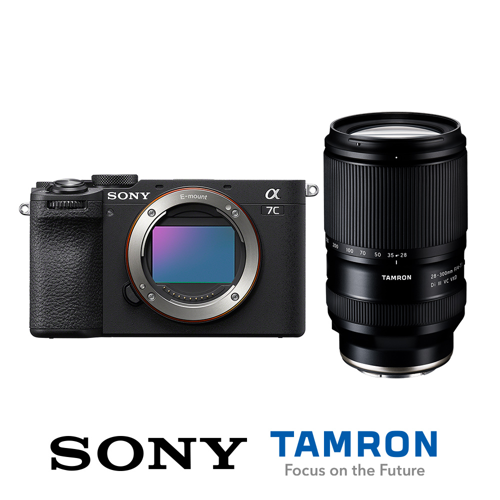 SONY 索尼 Alpha 7C II BODY + TAMRO 28-300mm F4-7.1 Di III VC VXD Sony E 接環 (A074)