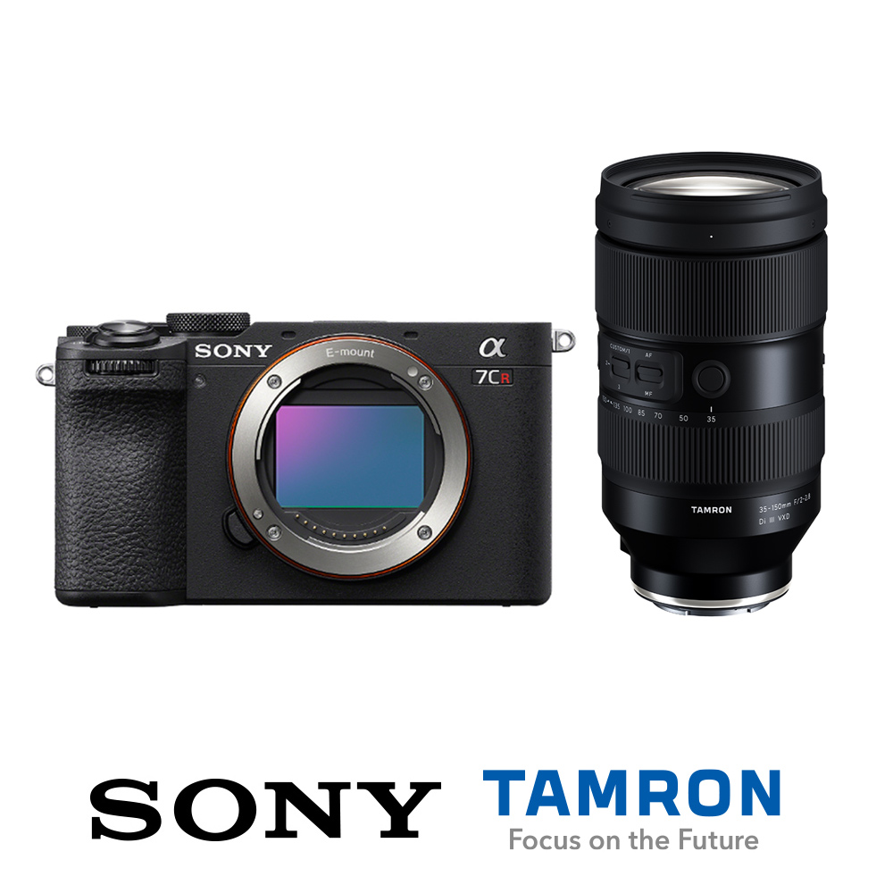 SONY 索尼 Alpha 7 CR + TAMRON 35-150mm F/2-2.8 DiIII VXD Sony E 接環 (A058)