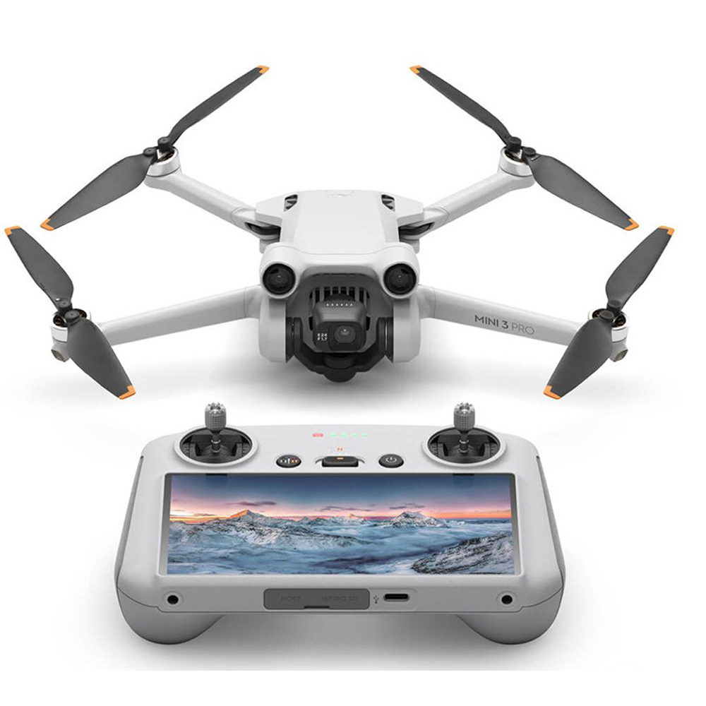 DJI 大疆Mini 3 PRO 帶屏組空拍機(Mini3，公司貨)含128G U3卡+1年CARE+