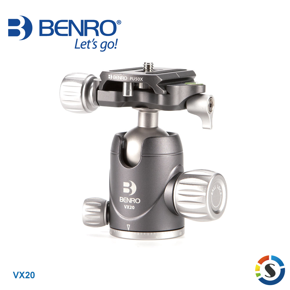 BENRO 百諾 VX20 雙全景球型雲台