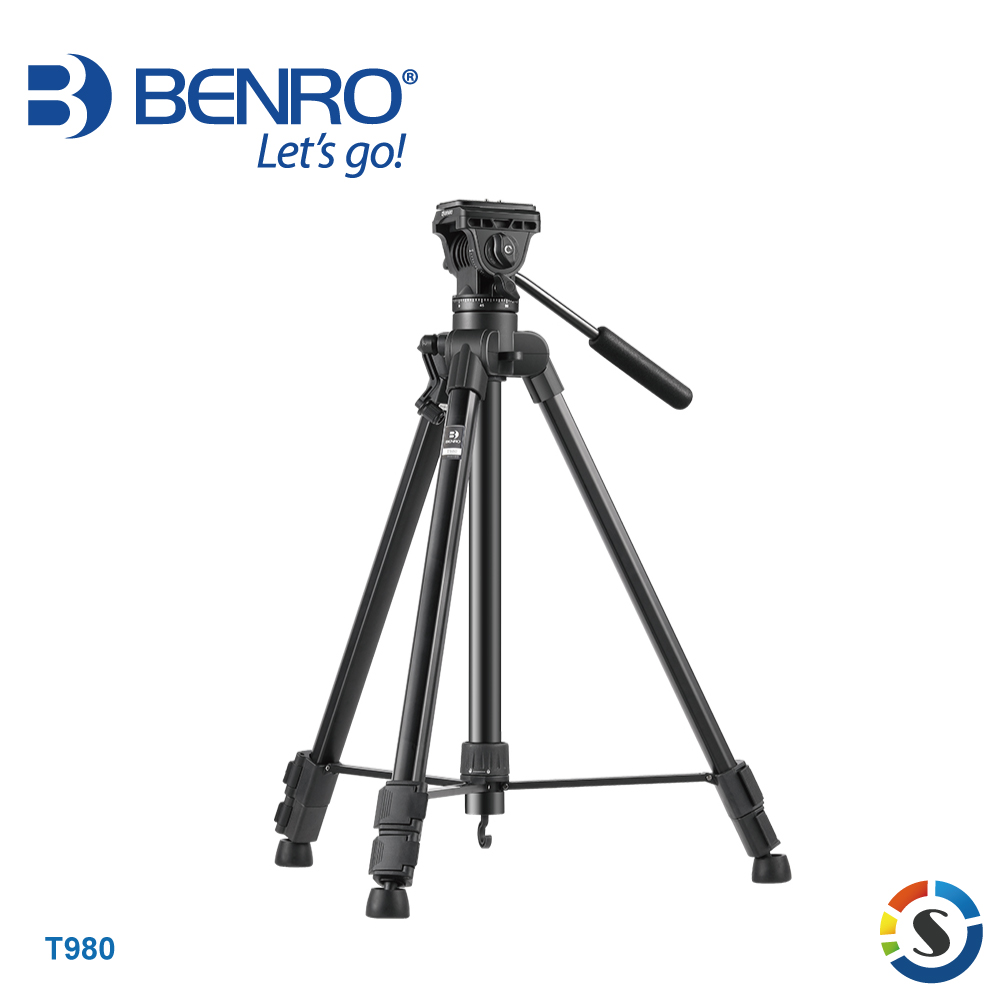 BENRO 百諾 T980 鋁合金三腳架雲台套組（其他規格）