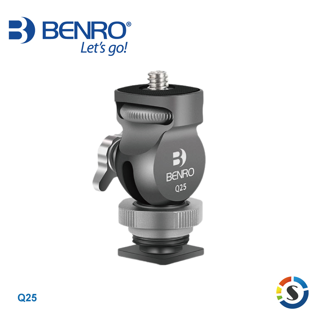 BENRO 百諾 Q25 冷靴二維快速雲台