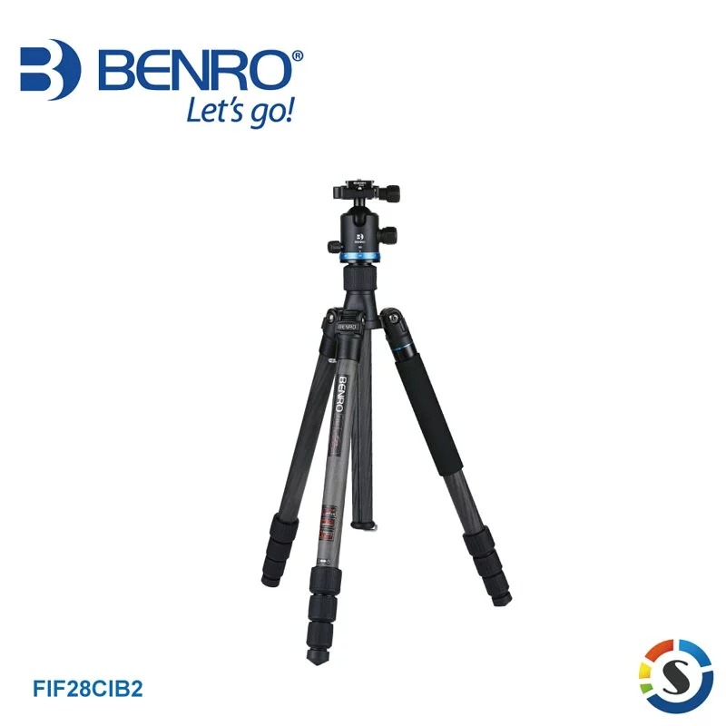 BENRO 百諾 FIF28CIB2 碳纖維攝影三腳架套組(勝興公司貨)
