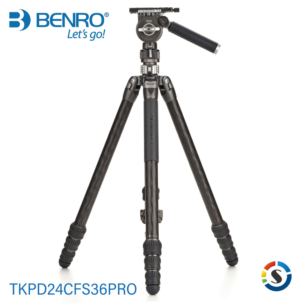 BENRO 百諾 TKPD24CFS36PRO戰鎚碳纖維腳架套組
