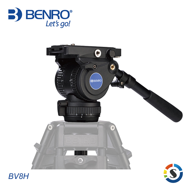 BENRO 百諾 BV8H 專業攝影油壓雲台