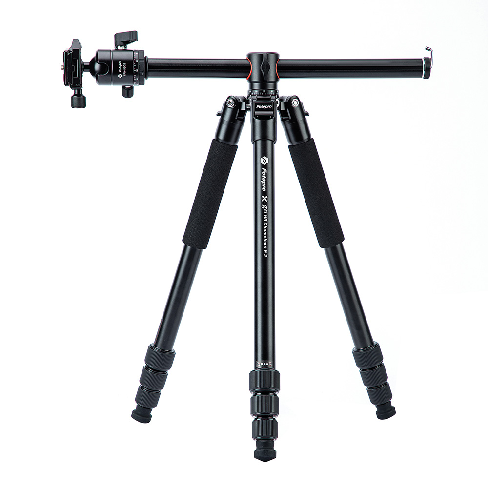 Fotopro X-GO HR Chameleon E2多功能360度橫置中柱腳架