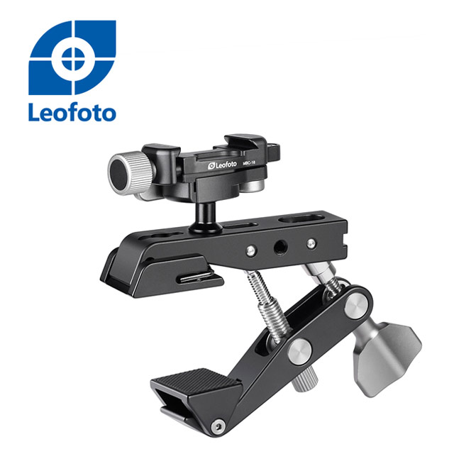 Leofoto 徠圖 MC-100攝影鉗式固定夾具+MBC-18迷你球型雲台