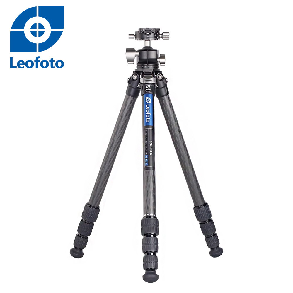 Leofoto 徠圖 LS254C+LH30R碳纖維三腳架(含中軸雲台)