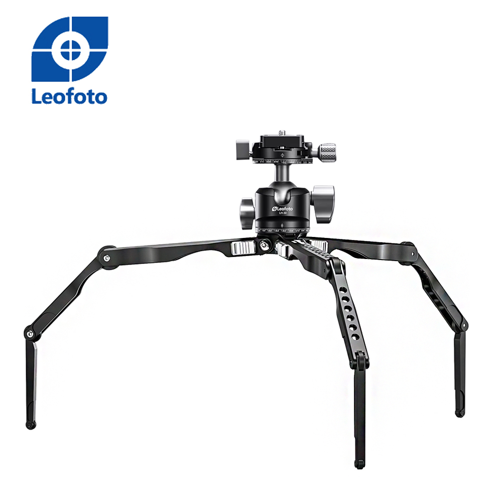 Leofoto 徠圖 MT-04+LH-30R蜘蛛型三腳架
